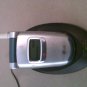 Sprint LG TP5250 Charger Working & Flip Phone For Parts & Genuine Leather Case