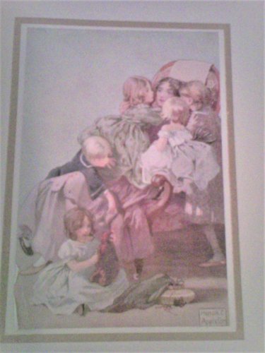 Children in Verse Edited by Thomas Burke with Amazing Color Plates (1913) Rare!