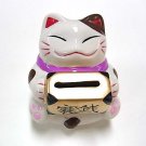 Japanese pottery ornament MANEK INEKO Lucky Cat #05 SAISENBAKO Offertory box