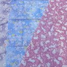 Japanese kimono Nihon Gauze Tenugui Towel 3SET UME SAKURA RABBIT MADE IN JAPAN