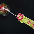 Japanese Furin Wind bell #01 HibiscusFLOWER LEAF