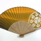 Japanes Kimono sense Fan Wind Folding #004 KAMON Thunder