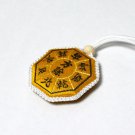 JAPANESE Good luck charm Amulet Mount Shigi Bishamonten Octagon