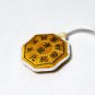 JAPANESE Good luck charm Amulet Mount Shigi Bishamonten Octagon