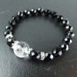 JAPANESE OMAMORI Bracelet Crystal dragon carving Onyx SHIRASAKI Shrine