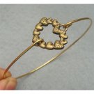Heart Bangle Bracelet Style 6