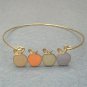 Apple Bangle Bracelet