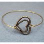 Handmade Heart Bangle Bracelet Style 8