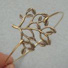 Tree Brass Bangle Bracelet