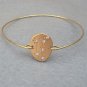 Libra -personalized Zodiac Constellation bangle bracelet - September October Birthday