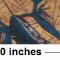 One Piece Valance with Wings- Leaf Prints