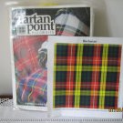 Tartanpoint Pillow Kit Tartan Needlepoint for Clan Buchanan