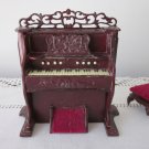 Bespaq Organ and Bench Dollhouse Miniature