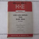Kermit Reed’s Log Log Duplex Decitrig Slide Rule Manual 