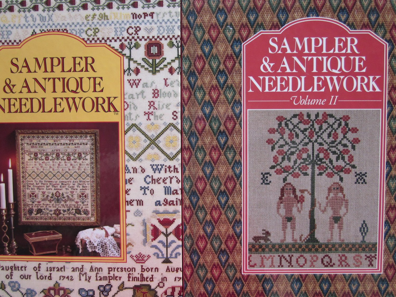Sampler & Antique Needlework Volumes I and II