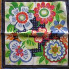 Fisba-Stoffels Abstract Floral Print Hanky