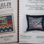 Patterns Charts for 2 Needlepoint Samplers Berlin and Clare's Crazy Quilt