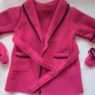 Genuine American Girl Bathrobe and Slippers