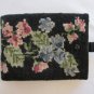 Vintage Needlepoint Billfold Wallet Floral Design