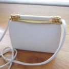 Rodo White Shoulder Bag Crossbody or Clutch Made in Italy