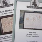 2 Cross Stitch Charts from The Marking Sampler Elizabeth © and HSM 1805