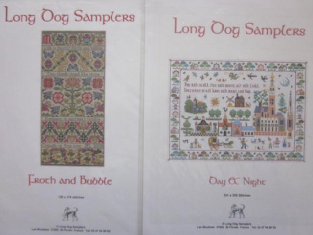 2 Charts from Long Dog Samplers Froth and Bubble, Day and Night