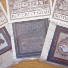 Lot of 3 Butternut Road Marilyn Leavitt-Imblum Cross Stitch Patterns Sky Baby Rose Sampler