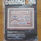 Children Are Precious Dimensions  Cross Stitch Sampler Kit