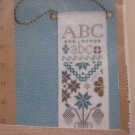 Ackworth Miniature Sampler Bell Pull Partial Cross Stitch Kit Phine Phriends