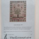 Sarah Johnson 1793 Cross Stitch Sampler from The Essamplaire Started