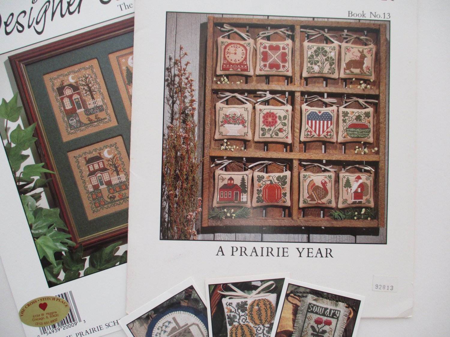 Lot 5 Prairie Schooler Charts 4 Seasons, Prairie Year, 3 Small