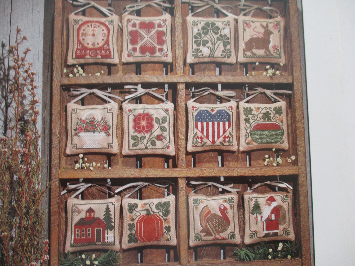 Lot 5 Prairie Schooler Charts 4 Seasons, Prairie Year, 3 Small