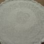 Set of 8 Vintage Damask Coasters Doilies