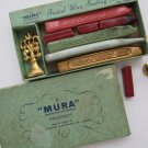 Vintage Mura Initial Wax Sealing Set Letters D & B