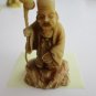 7 Gods of Good Fortune Carved Figures India Japan China Celluloid
