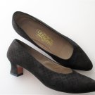 Salvatore Ferragamo Heels Women’s 6.5 B Dress Pumps Black Suede
