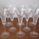 Lot Waterford Crystal Ashbourne 8 Stems: Water Champaign Claret
