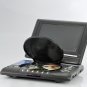 Portable Multimedia DVD Player with 7 Inch Widescreen Swivel Screen