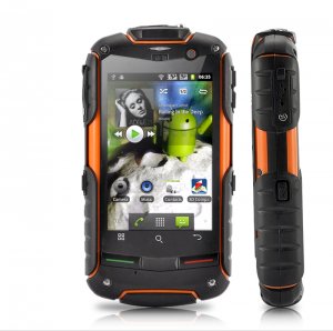 3G Android Phone "FortisX" - Dual SIM, 3.2 Inch Touch Screen, GPS, Rugged Waterproof, Shockproof
