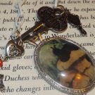 Item # 173 "Thru the Looking Glass" Handmade Necklace