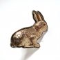 Unique Metal Red Eye Standing Rabbit Animal Ring Woman Accessory