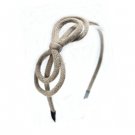 FREE SHIPPING Korean Style Elastic Wire Gray Rope Bow Headband
