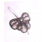 FREE SHIPPING Party Lovely Gray Embroidery Sequin Bow Girl Lady Headband
