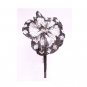 FREE SHIPPING Cocktail Party Black Sequin Flower Rose Headband