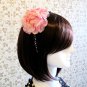 FREE SHIPPING Party Pink Chiffon Flower Lace Girl Lady Headband