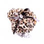 FREE SHIPPING Hollywood Party Leopard Tiger Printed Satin Veil Top Hat Headband