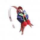 FREE SHIPPING DIY Lovely X'MAS Christmas Ribbon Bow Cherry Headband