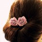 FREE SHIPPING Bridal Bridesmaid Wedding X'MAS Party Prom Vintage Rose Hair Comb Hair Accessory
