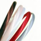 FREE SHIPPING 5-Color Set of Satin Wrapped Plastic Headbands Hair Accessory
