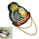 Free Shipping Navy Marine Anchor Clothes Bag Pin Brooch Badge